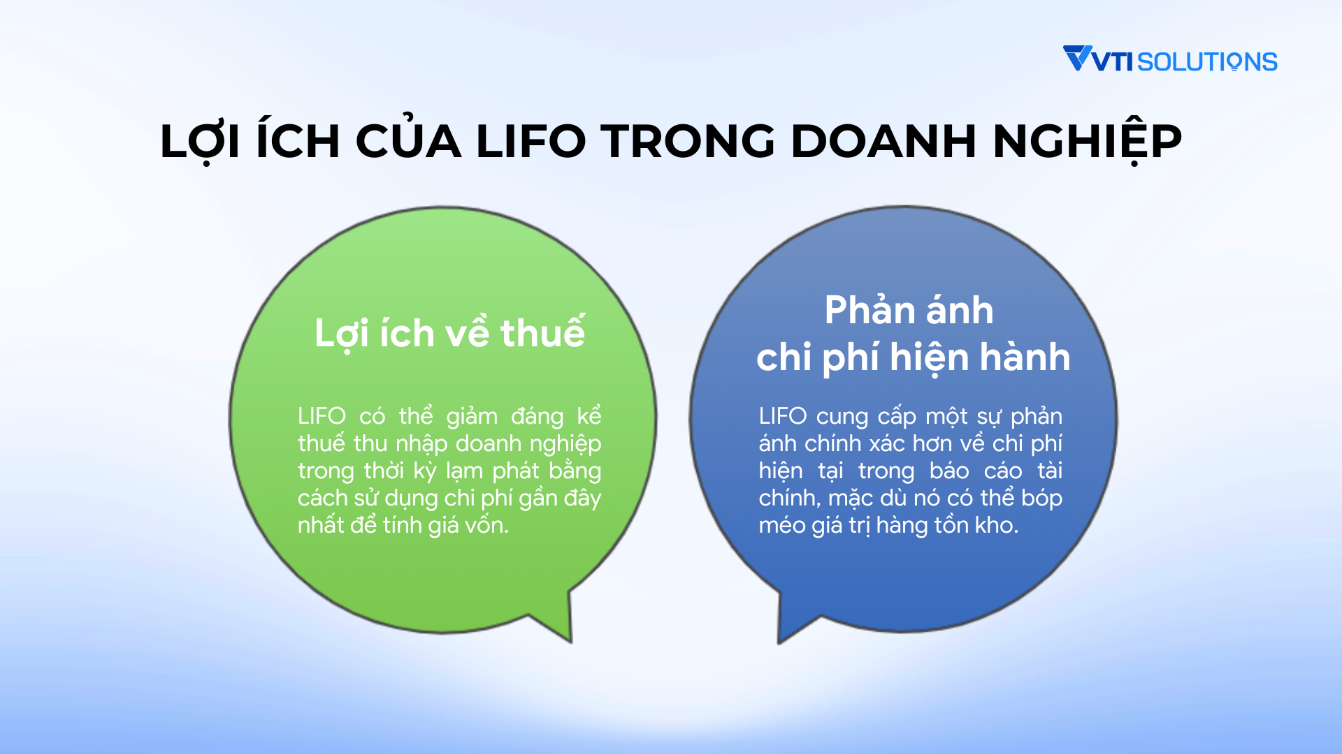 Lợi ích của phương pháp LIFO 