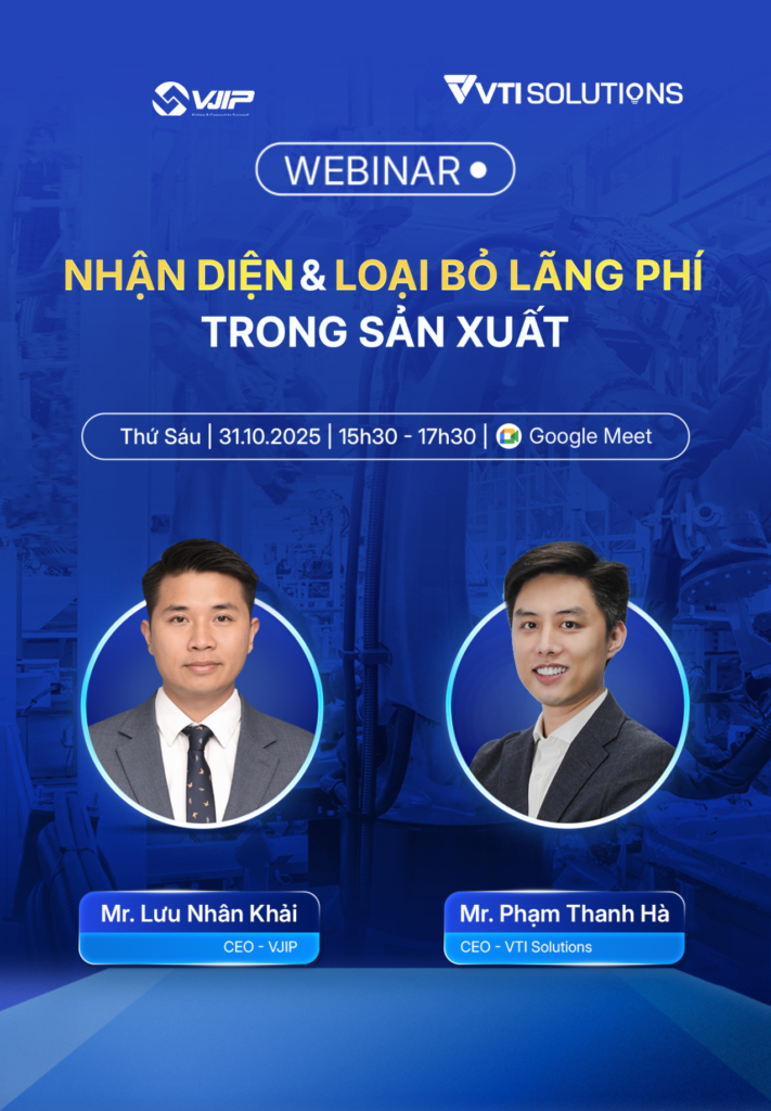 Webinar Nhận diện và loại bỏ lãng phí trong sản xuất