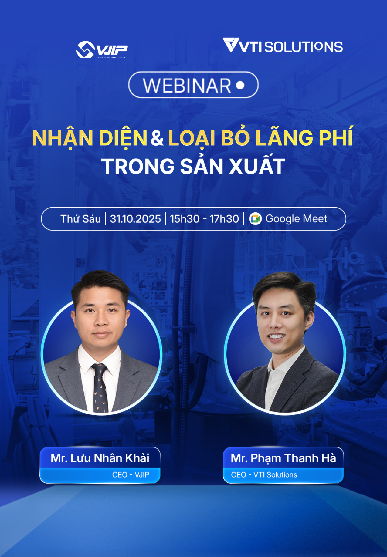 Webinar lãng phí sản xuất