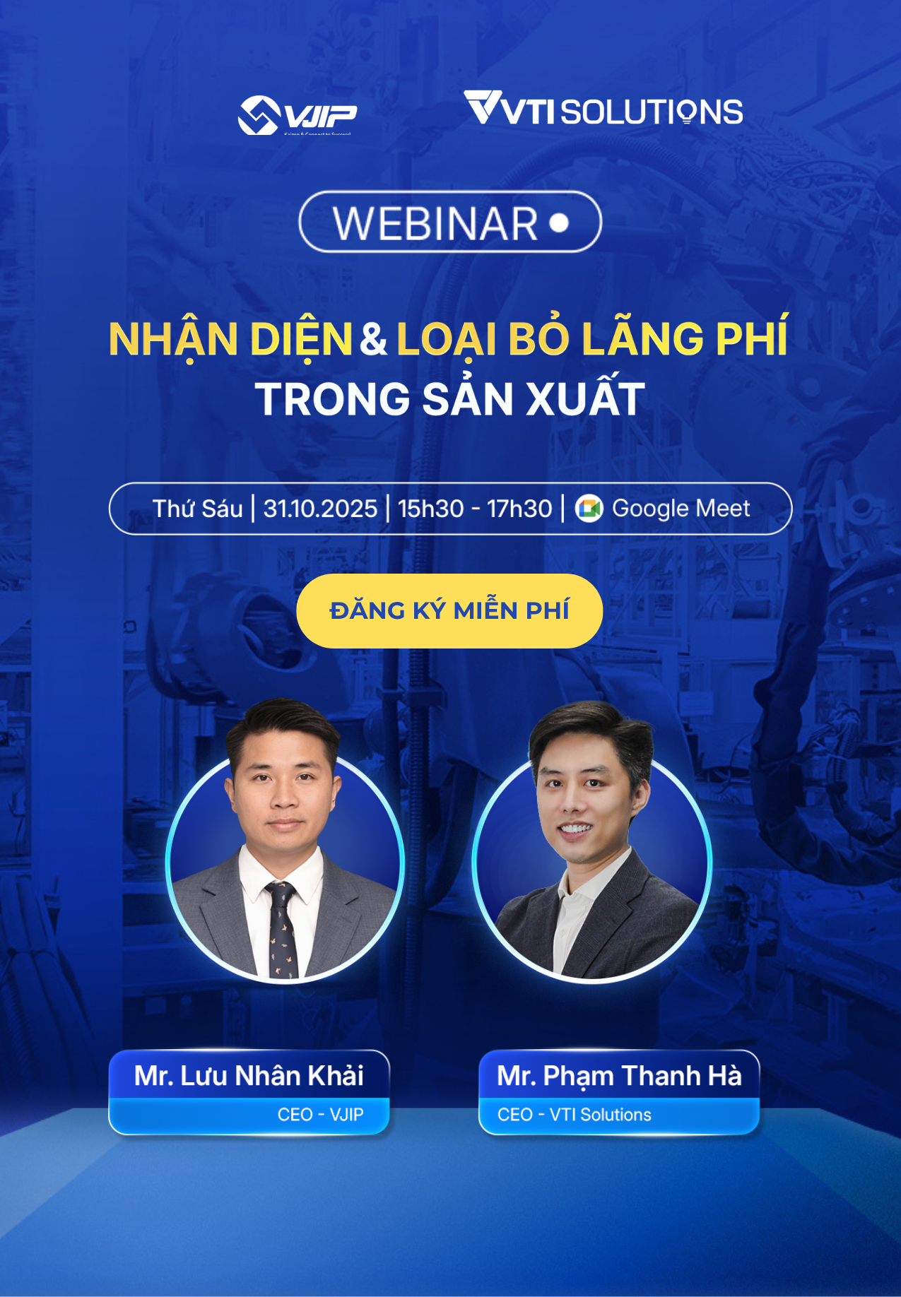 Webinar lãng phí sản xuất