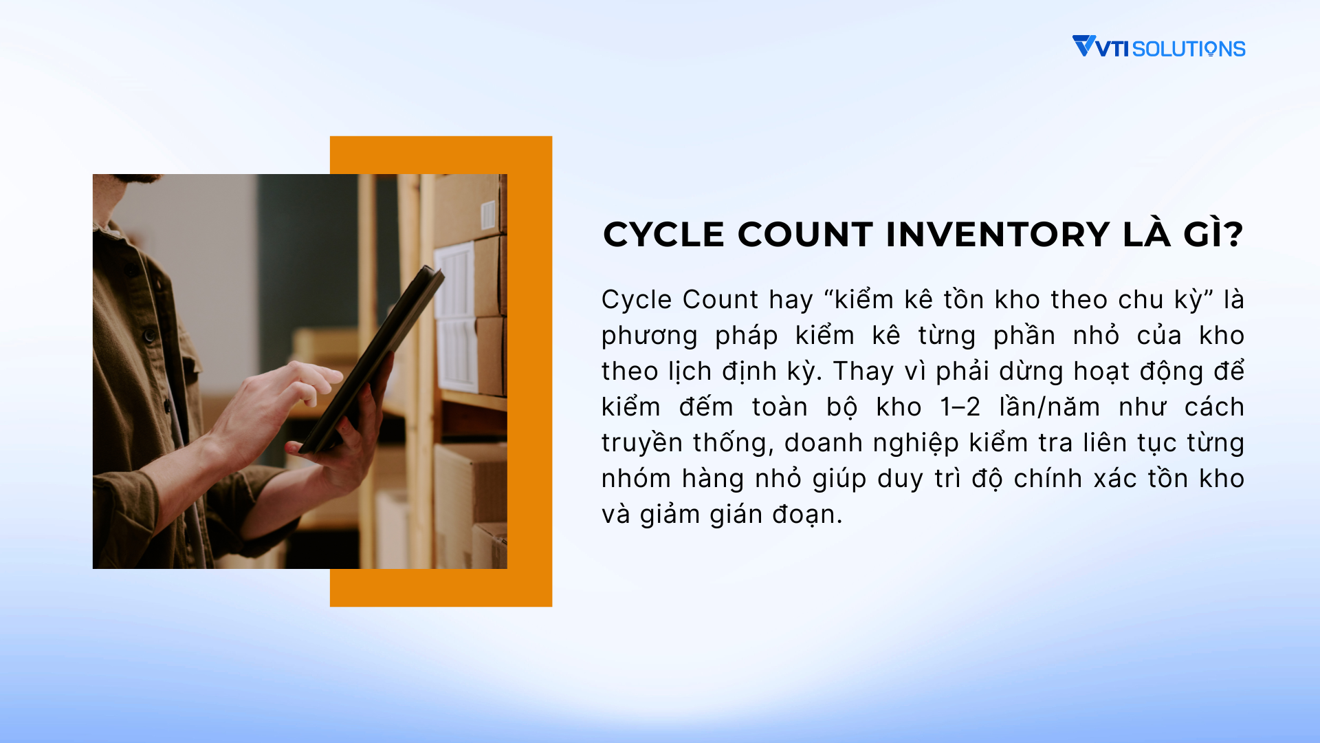 Cycle count inventory là gì?