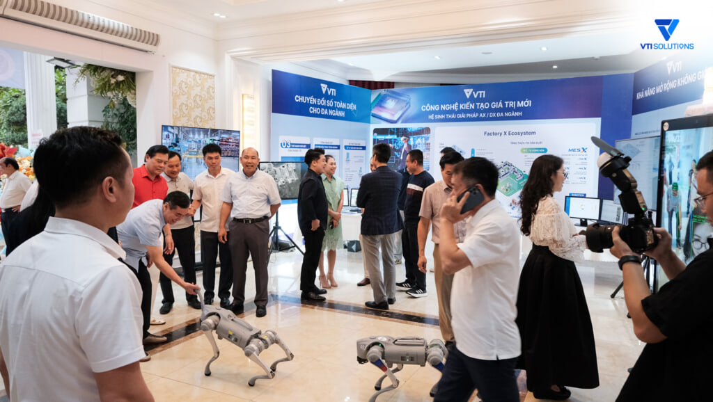 VTI Solutions trình diễn công nghệ tại Ngày hội doanh nhân tỉnh Phú Thọ