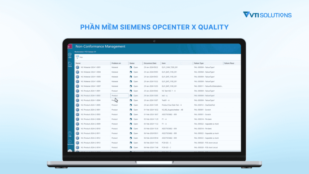 Phần mềm Siemens Opcenter X Quality (1)
