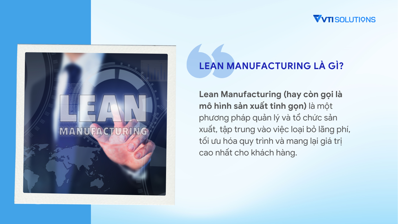 Lean Manufacturing là gì?