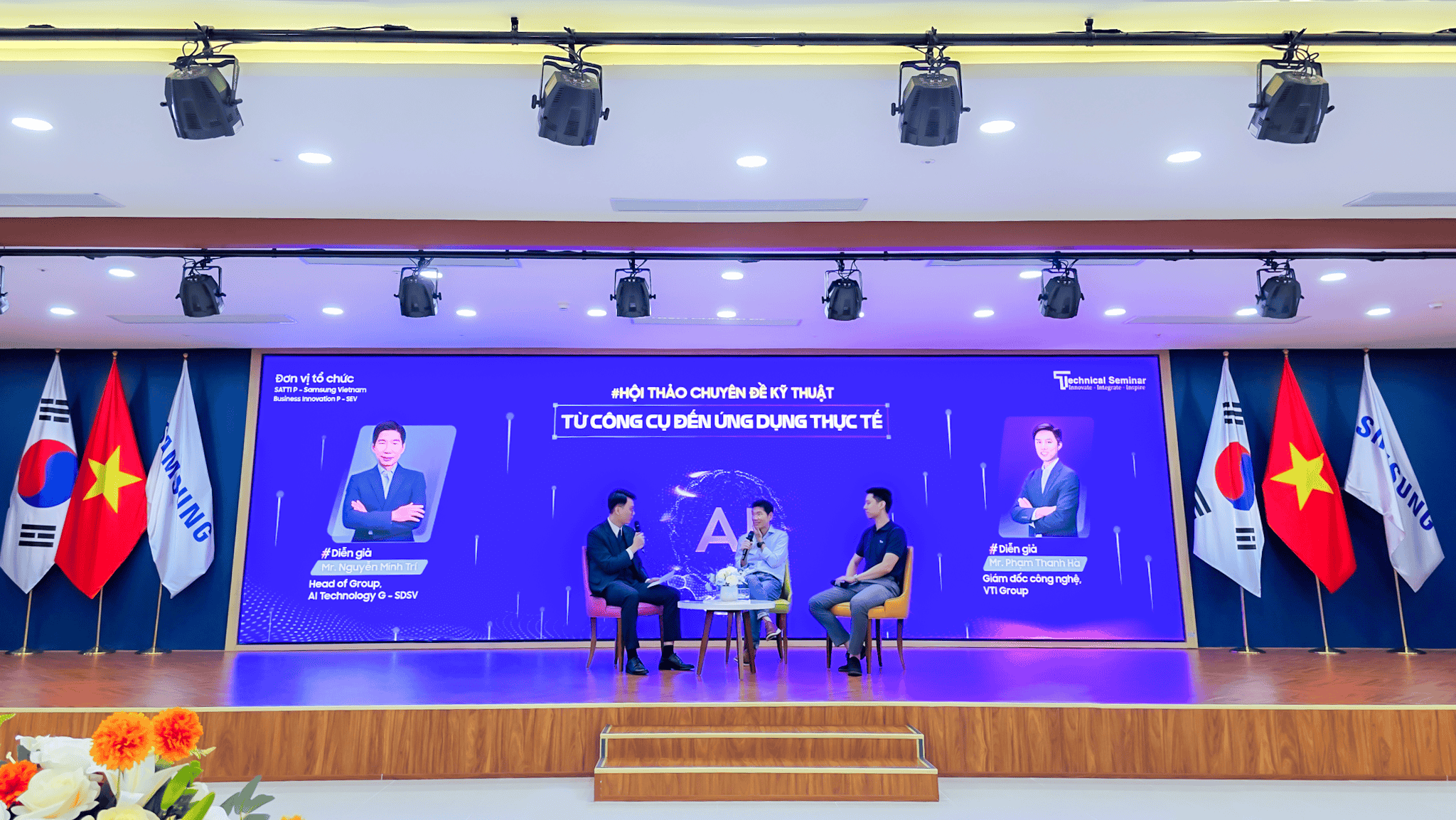 hội thảo kỹ thuật AI Samsung Việt Nam