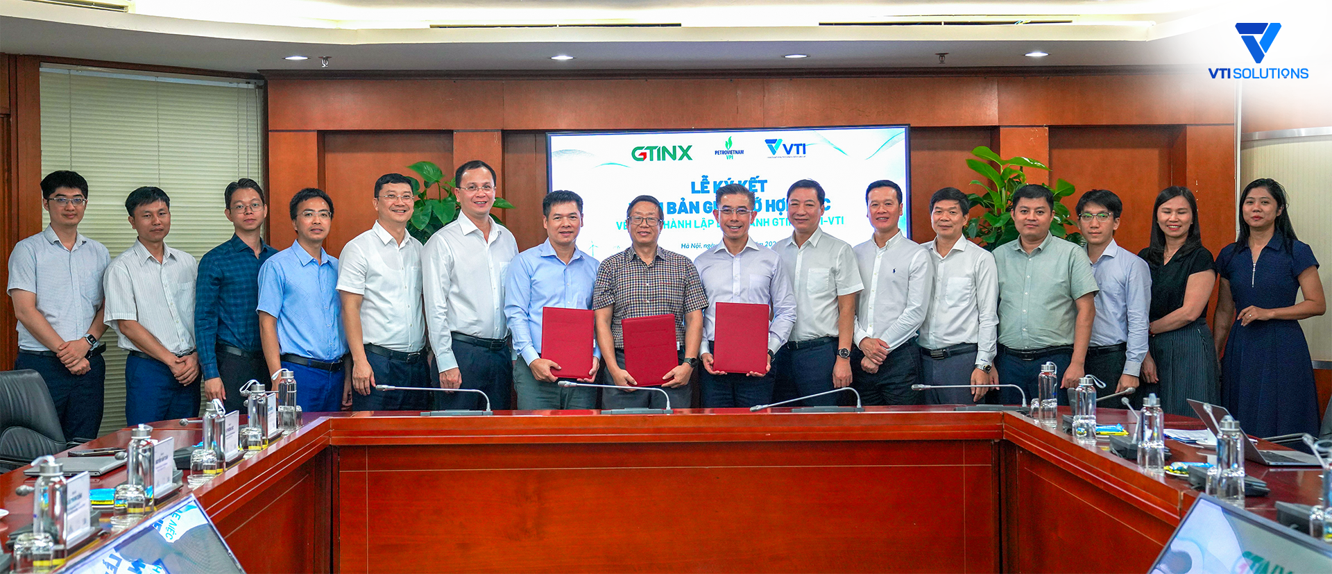 VTI ký MOU với GTINX và VPI thúc đẩy chuyển đổi số trong công nghiệp – năng lượng